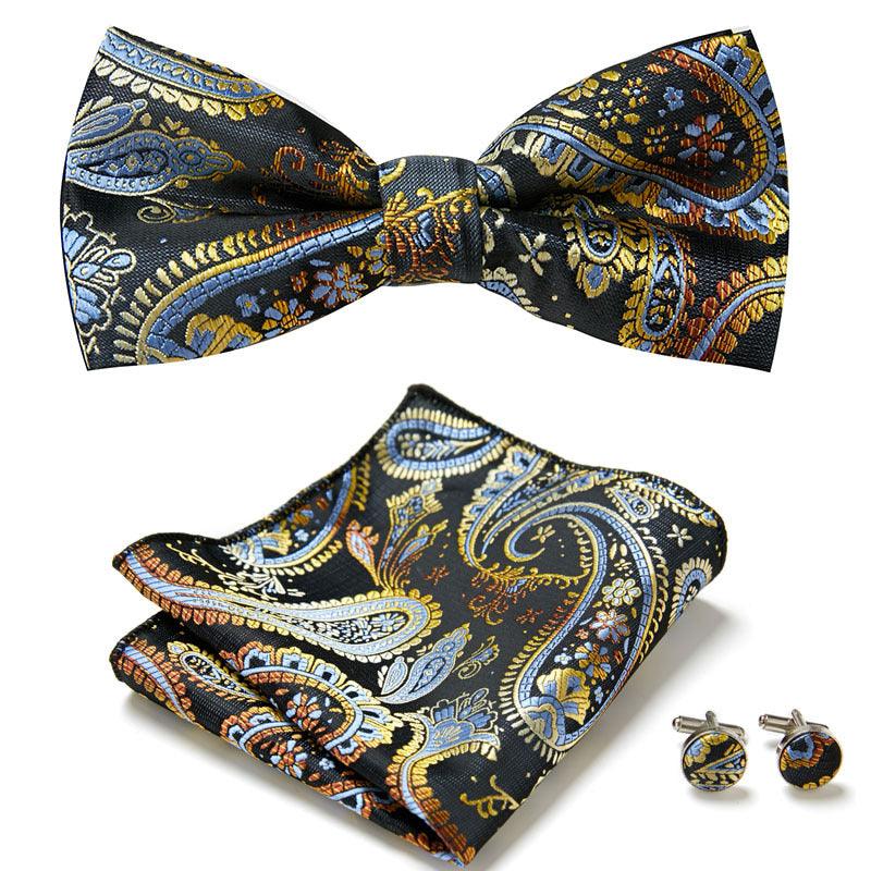 Three Piece Set Of Stylish Bow Ties - Amazitshop