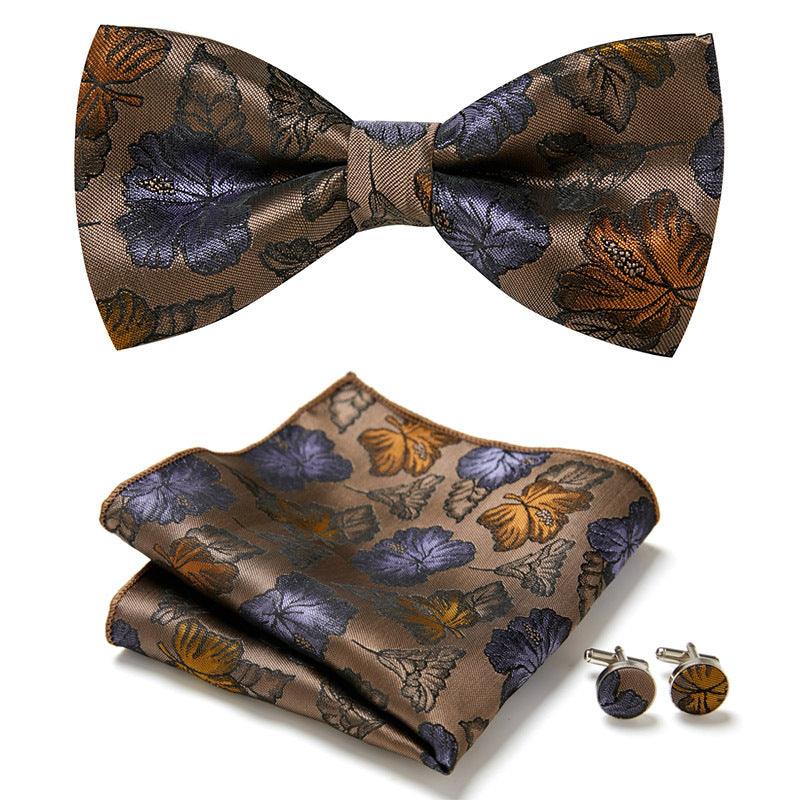 Three Piece Set Of Stylish Bow Ties - Amazitshop
