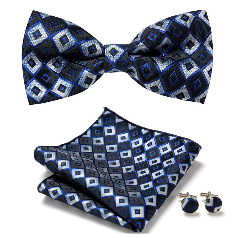 Three Piece Set Of Stylish Bow Ties - Amazitshop