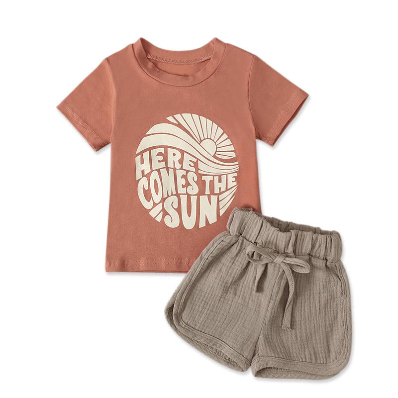 Toddler Baby Boys Casual Clothes Sets Summer Kids Boys - Amazitshop