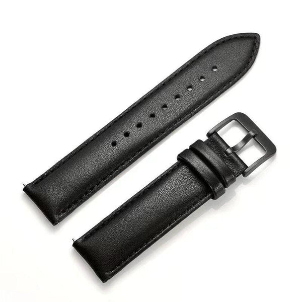 Top Layer Cowhide Plain Weave Texture Anti - sweat And Odor - resistant Leather Strap - Amazitshop