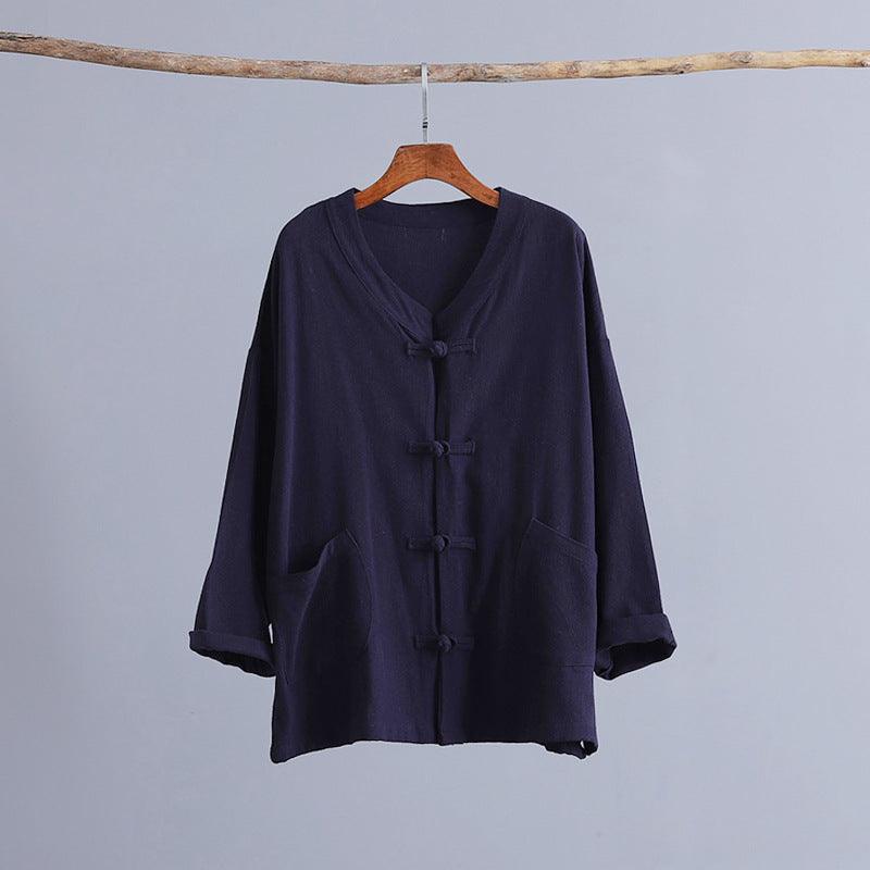 Traditional chinese blouse shirt tops for women - Amazitshop