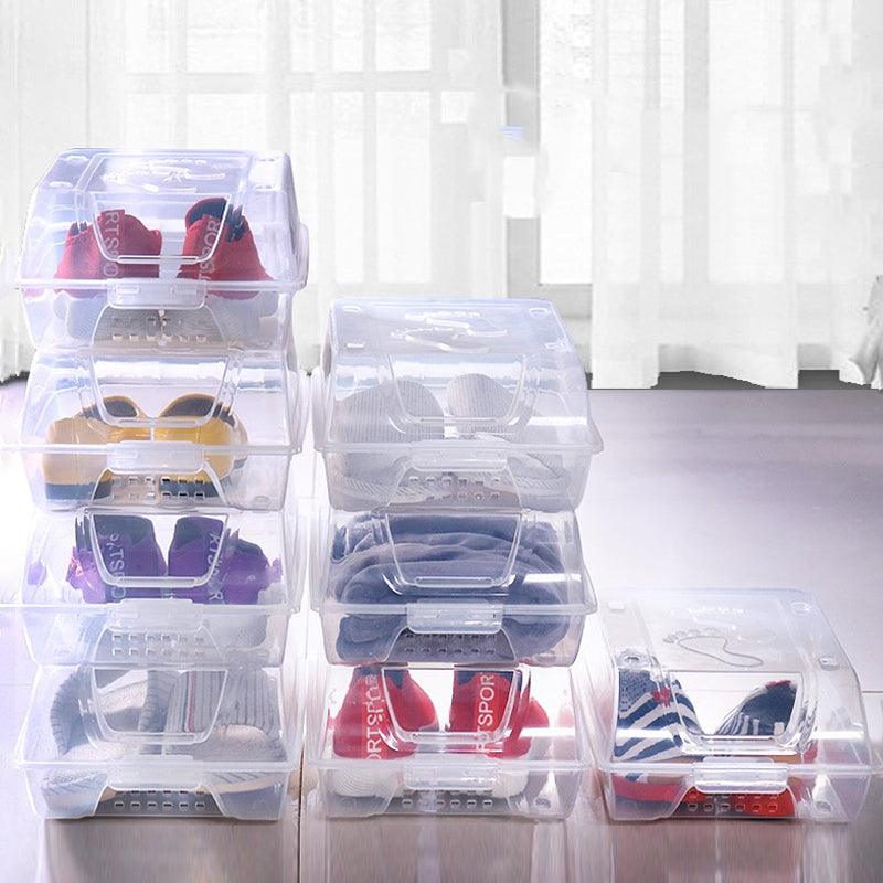 Transparent Drawer Wardrobe Shoe Storage Box - Amazitshop