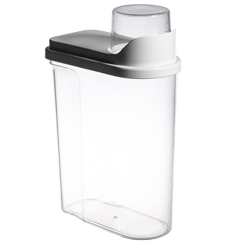 Transparent food moisture - proof plastic in sealed container for whole grains - Amazitshop