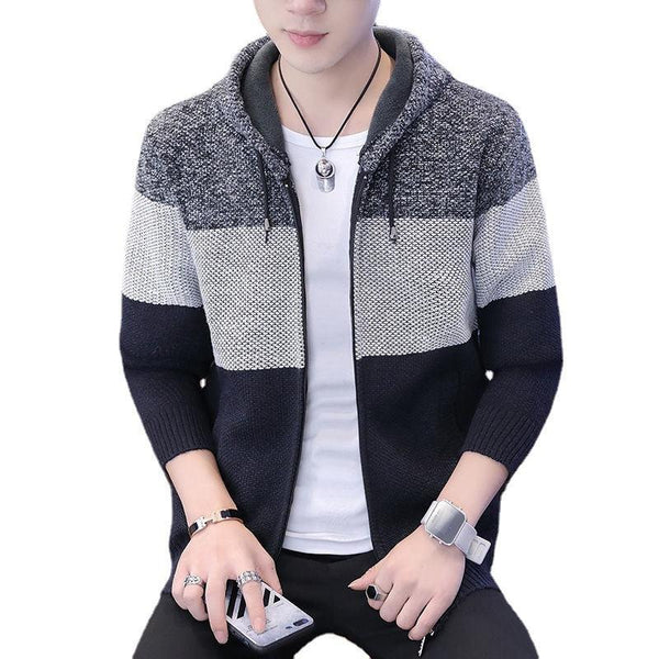 Trendy Autumn And Winter Jackets Plus Velvet Thickened Jacket Tops - Amazitshop