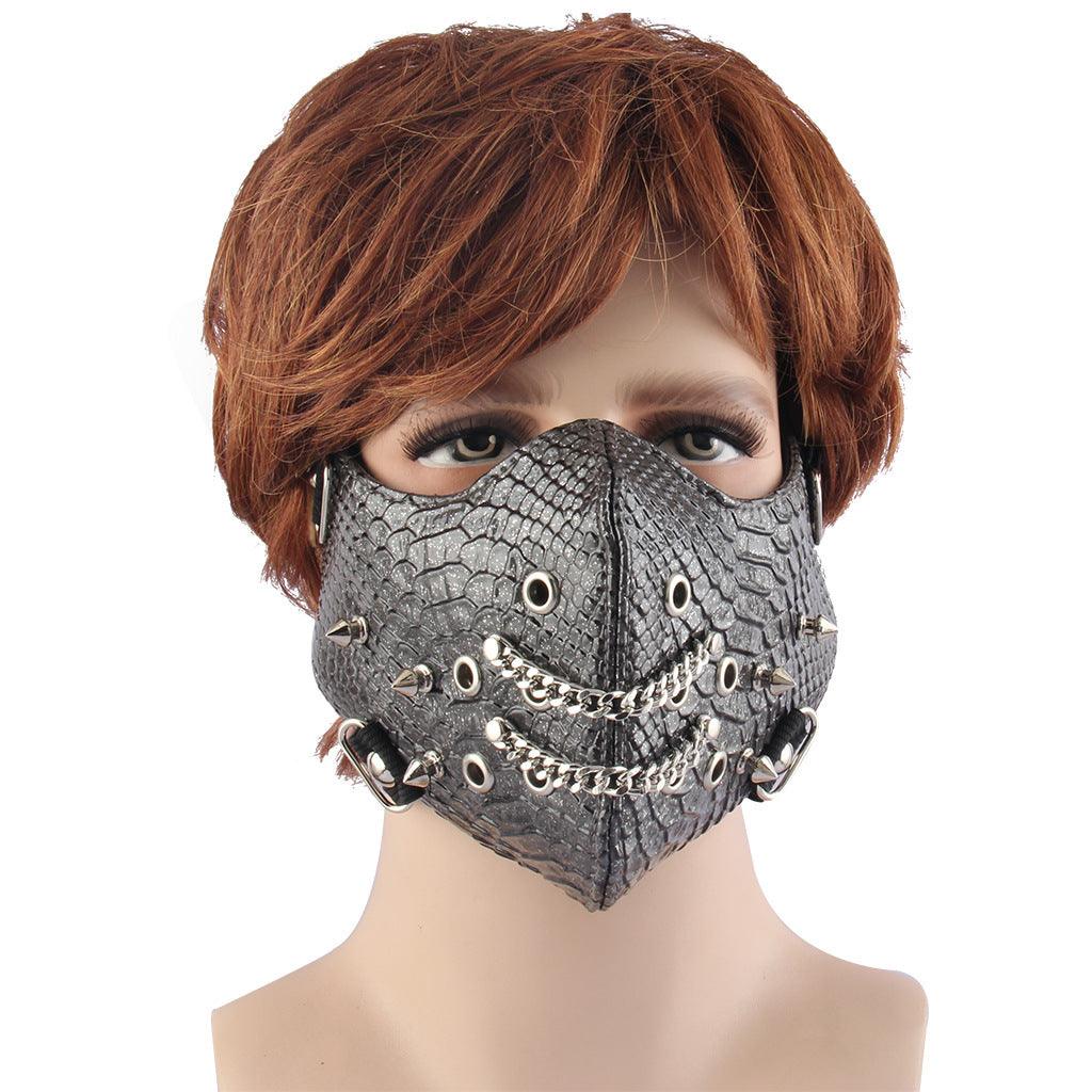 Trendy Face Mask Bright Skin Snake Pattern - Amazitshop
