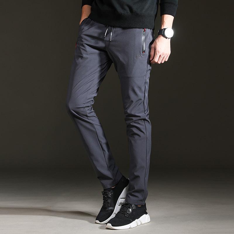 Trendy Slim Mens Pants Loose Cropped Sweatpants - Amazitshop