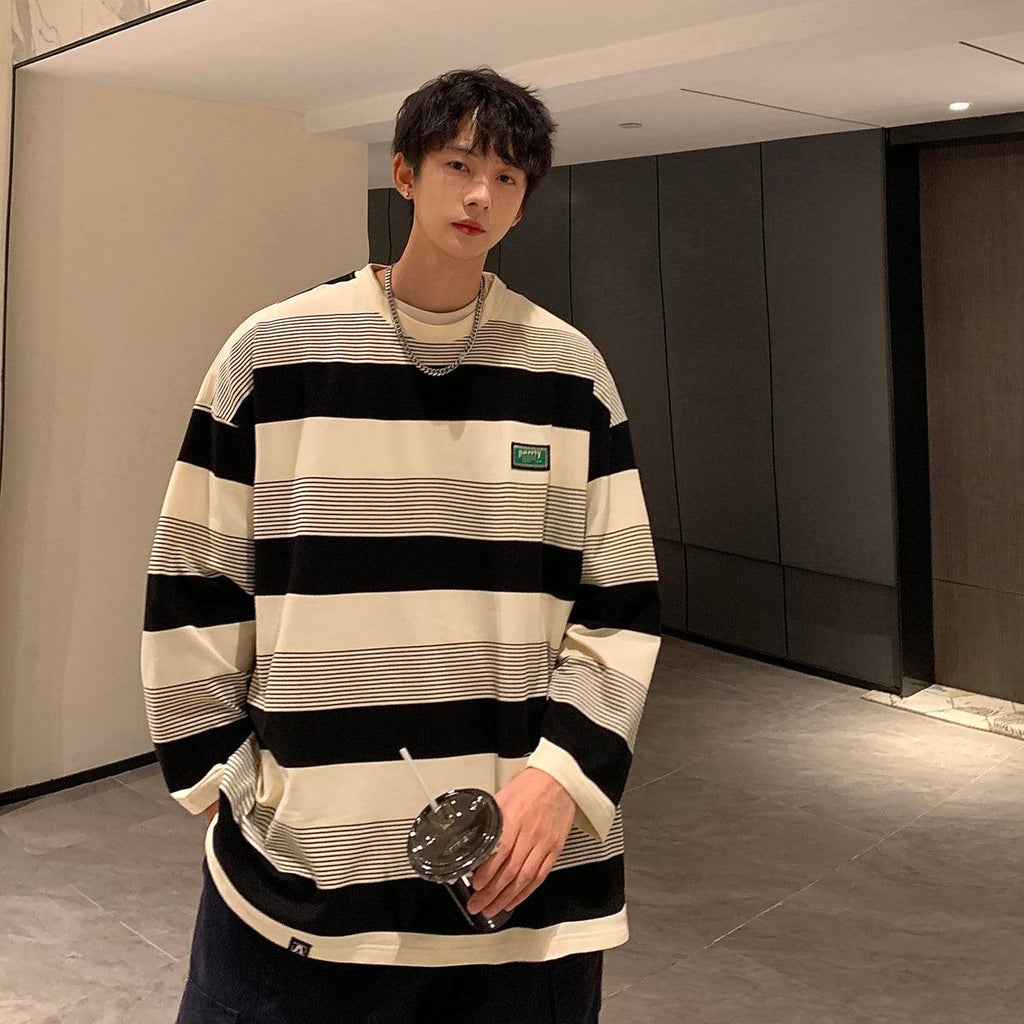 Trendy Trend Round Neck Bottom Shirt - Amazitshop