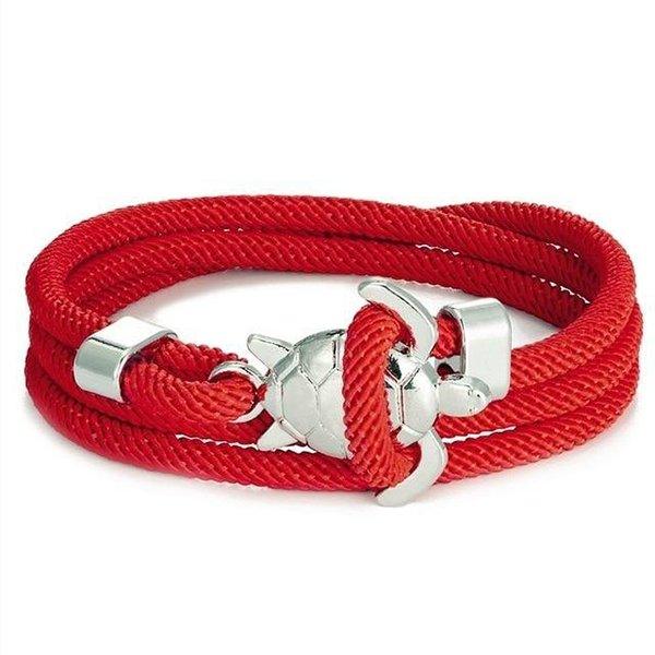 Turtle Red Rope Bracelet Couple Ornament Carrying Strap - Amazitshop