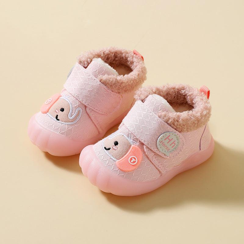 Two Cotton Toddler Shoes Winter Warm Cotton Shoes Women - Amazitshop