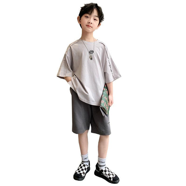 Two - piece Suit For Kids, Handsome And Fashionable, Big Kids - Amazitshop