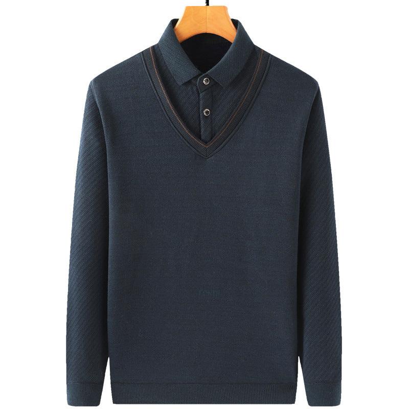 Two Sweaters In Fleece And Thick Style - Amazitshop