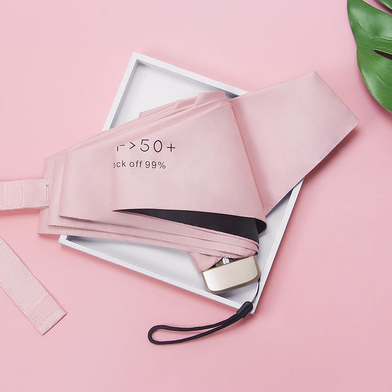 Ultra - compact umbrella vinyl rain umbrella - Amazitshop