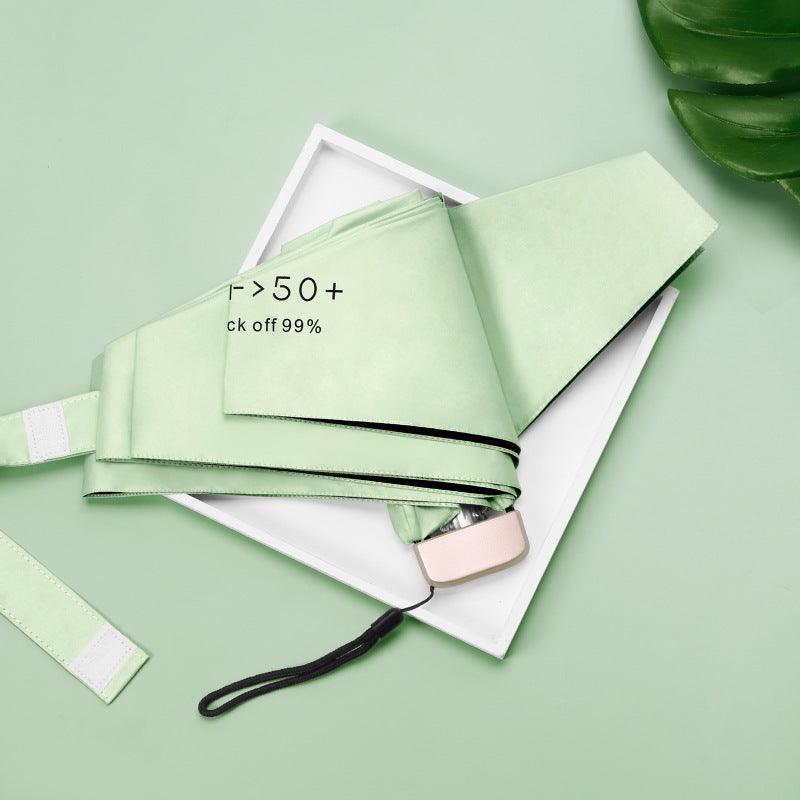 Ultra - compact umbrella vinyl rain umbrella - Amazitshop