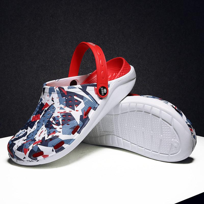 Unisex Sandals Outdoor Beach Shoes Men Hole Slippers Crocks - Amazitshop