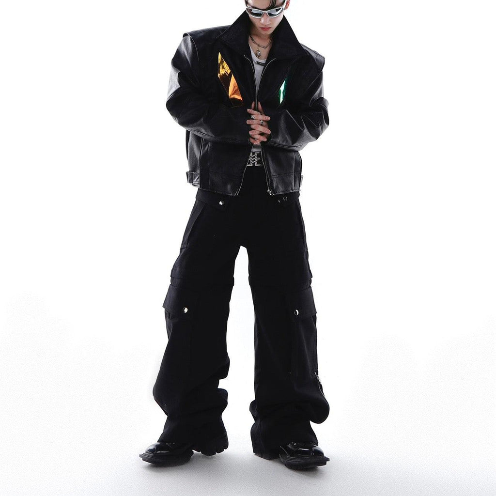 Unisex White Wide Leg Pants For Men - Amazitshop