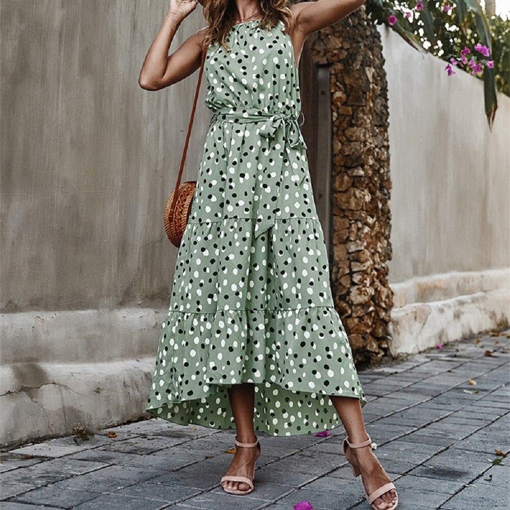 Vacation style big dress - Amazitshop