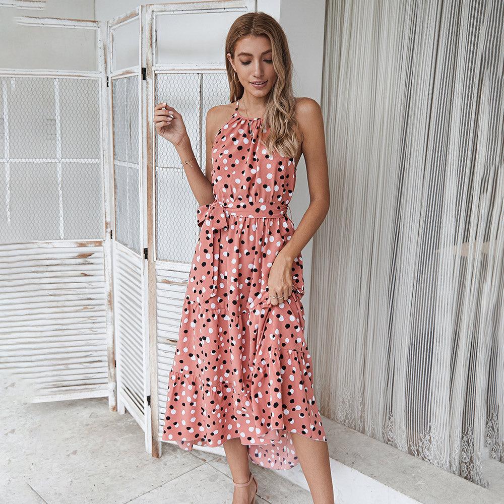 Vacation style big dress - Amazitshop