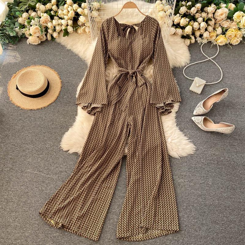 Vacation style jumpsuit - Amazitshop