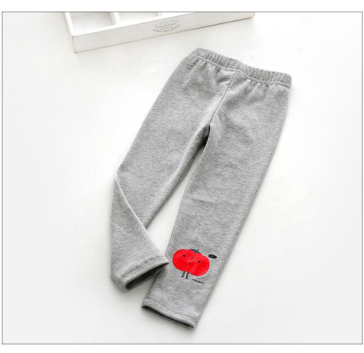 Vegetable print trousers - Amazitshop