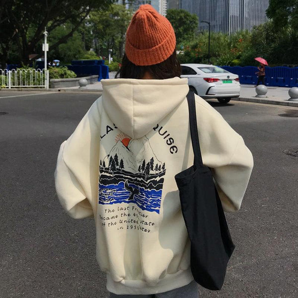 Velvet Thickening Tide Ins Early Autumn Jacket Winter Jacket - Amazitshop