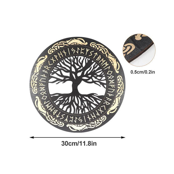 Viking Decor Wooden Wall Art Nordic - Amazitshop