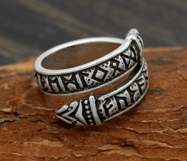 Viking Dragon Runes for men gift - Amazitshop