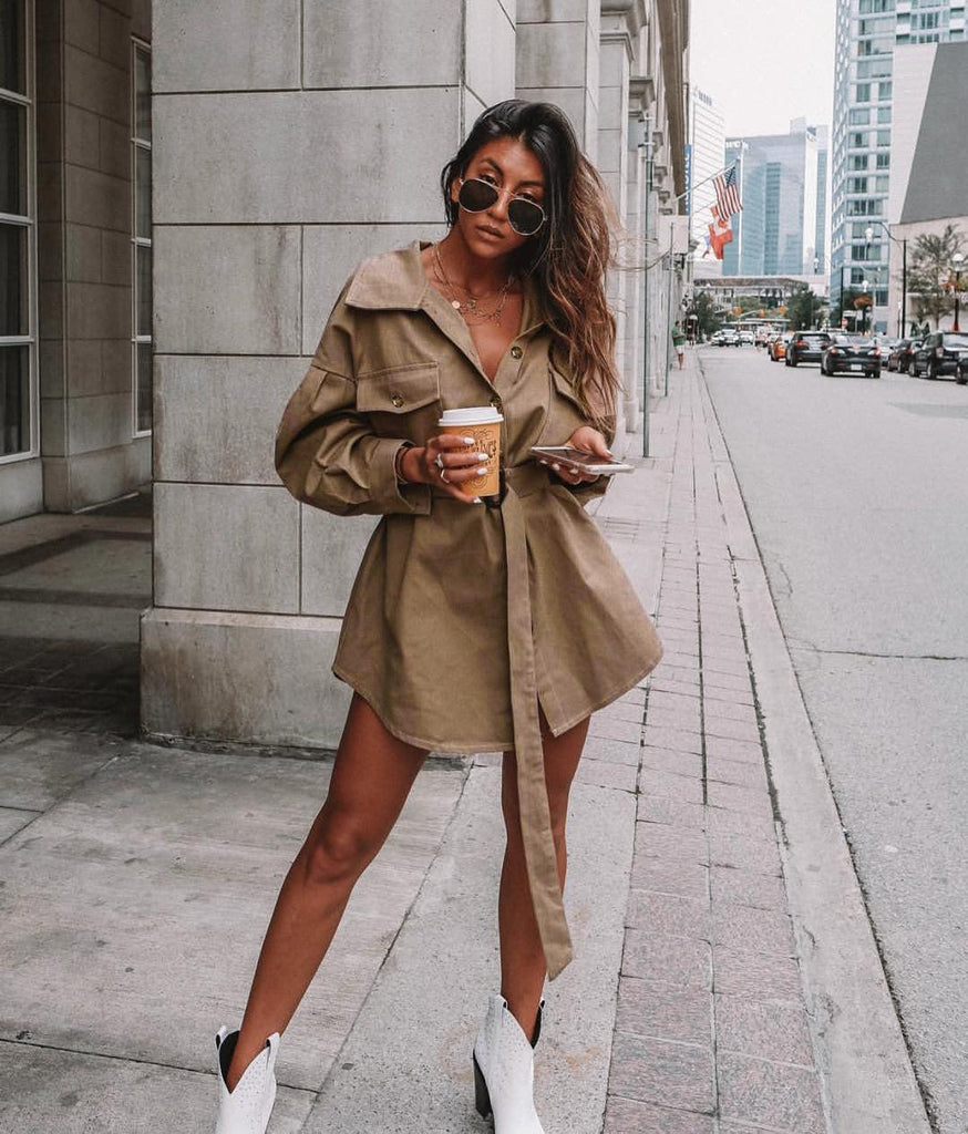 Vintage Casual Ladies Dresses - Amazitshop