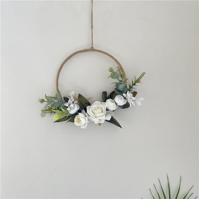 Wall Decor Room Wall Hanging Rose Garland - Amazitshop