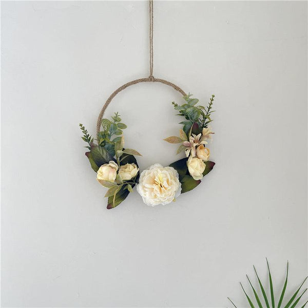 Wall Decor Room Wall Hanging Rose Garland - Amazitshop