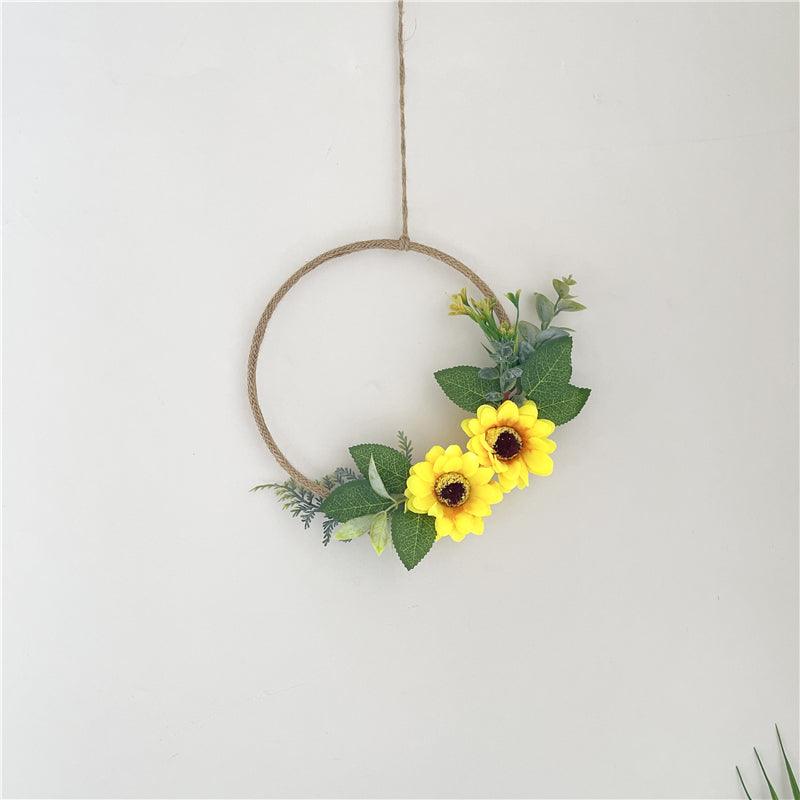 Wall Decor Room Wall Hanging Rose Garland - Amazitshop