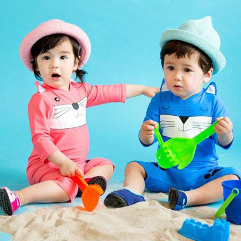 Warm Swimwear For Infants And Toddlers 1 - 3 Years Old - Amazitshop