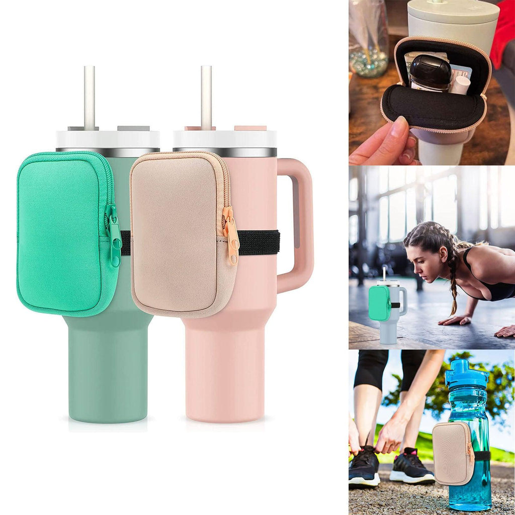 Water Bottle Bag Fitness Accessories Travel Cup Handheld - Amazitshop