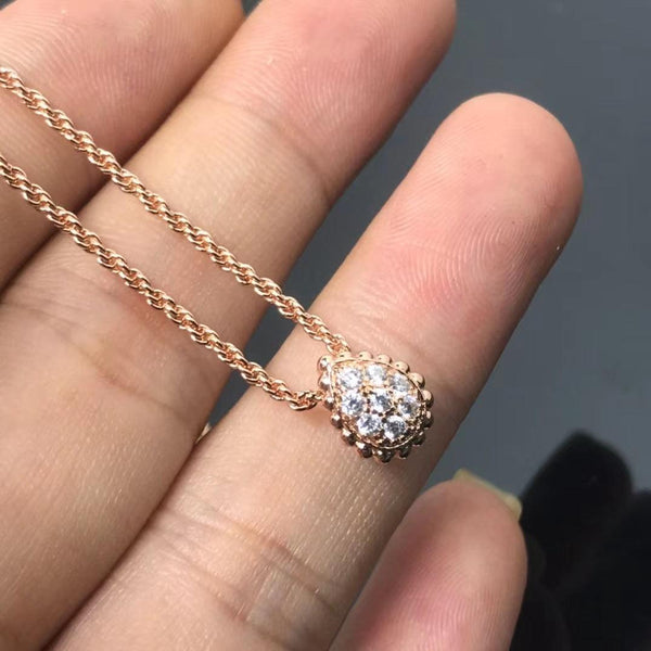 Water Drop Necklace Couple Fashion Personality Pendant - Amazitshop