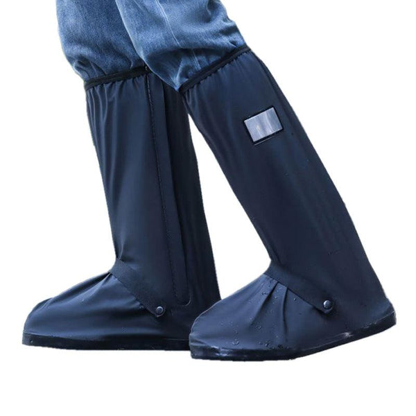Waterproof Non - slip Overshoe Outer Wear Rain Shoes Wear - resistant High Tube Rain Booties - Amazitshop