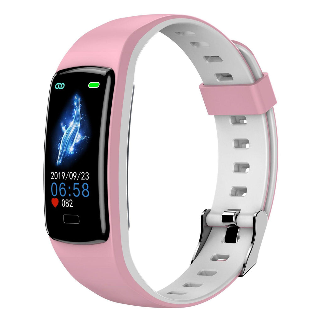 Waterproof Smart Bracelet With Large Heart Rate Display And Multi - sport Mode - Amazitshop