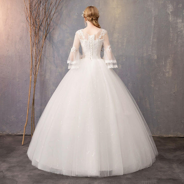 Wedding Dress Bridal Ball Gown Dress - Amazitshop