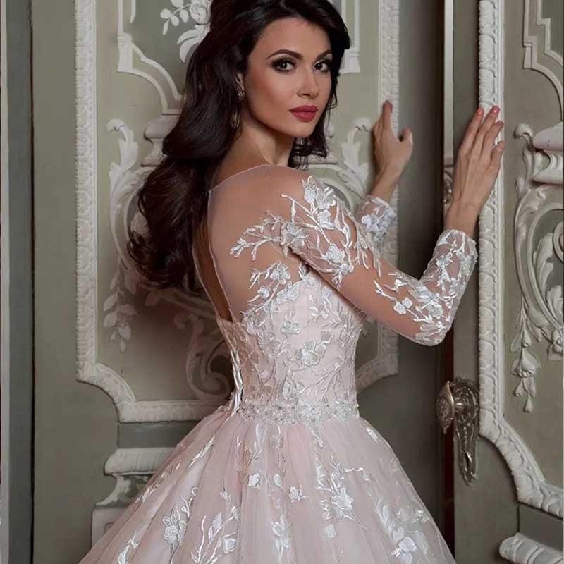 Wedding Gown Bridal Lace Dresses - Amazitshop