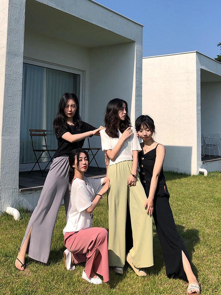 Wide leg pants - Amazitshop