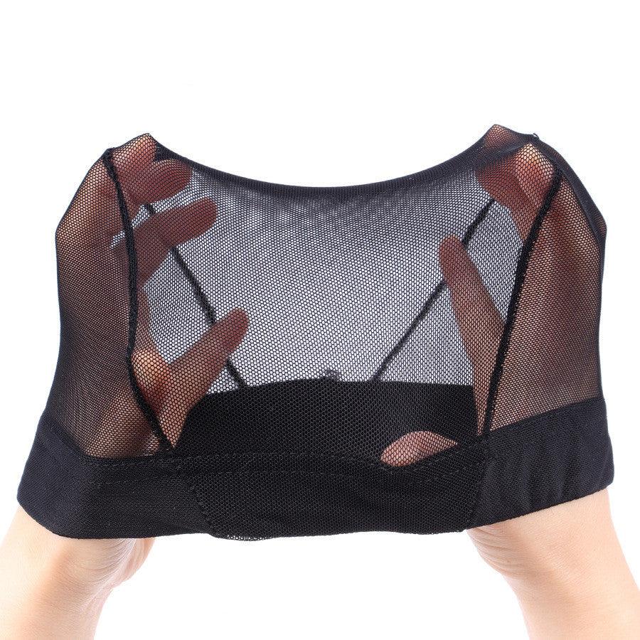Wig High Elastic Net Cap Wig Accessories Black Net Cap - Amazitshop