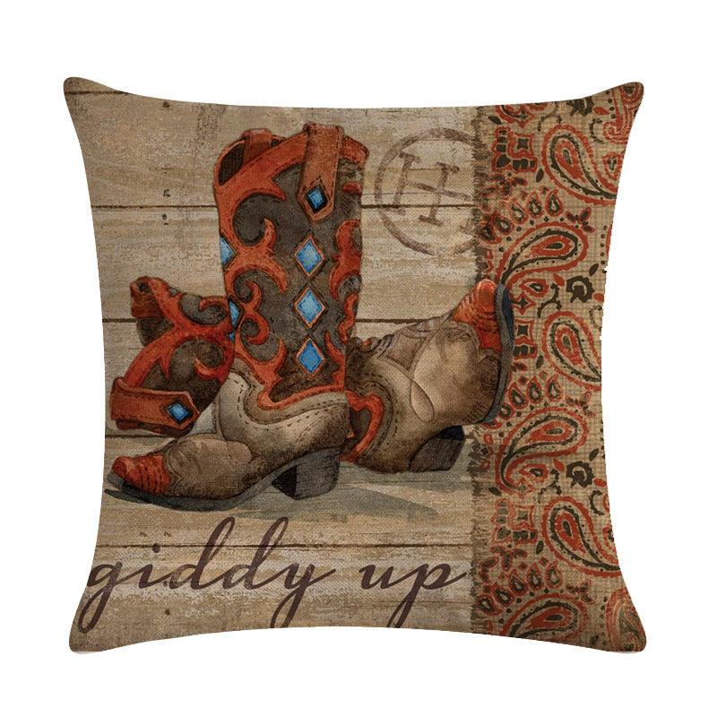Wild West Throw Pillow Covers - Amazitshop