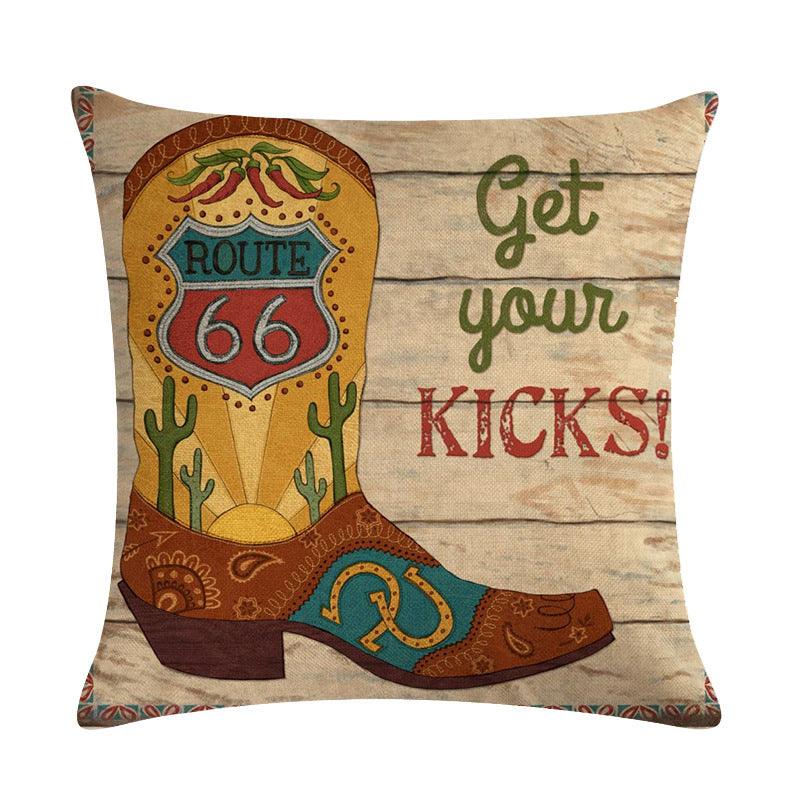 Wild West Throw Pillow Covers - Amazitshop