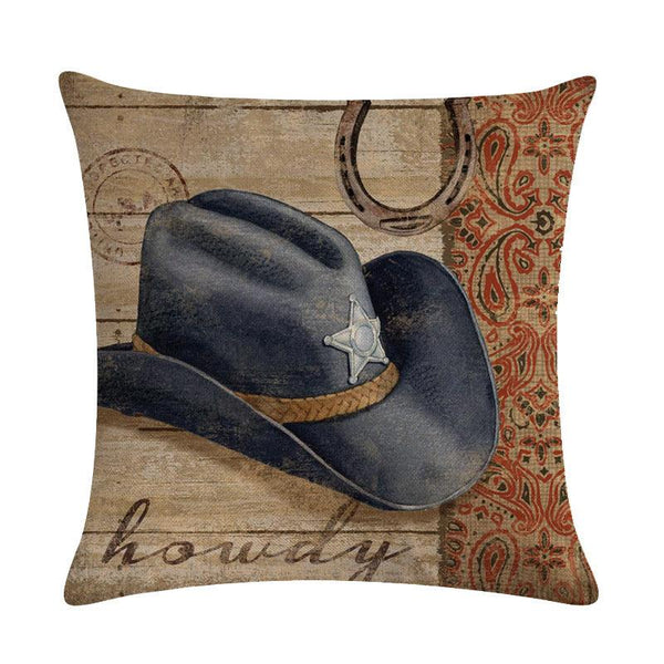 Wild West Throw Pillow Covers - Amazitshop