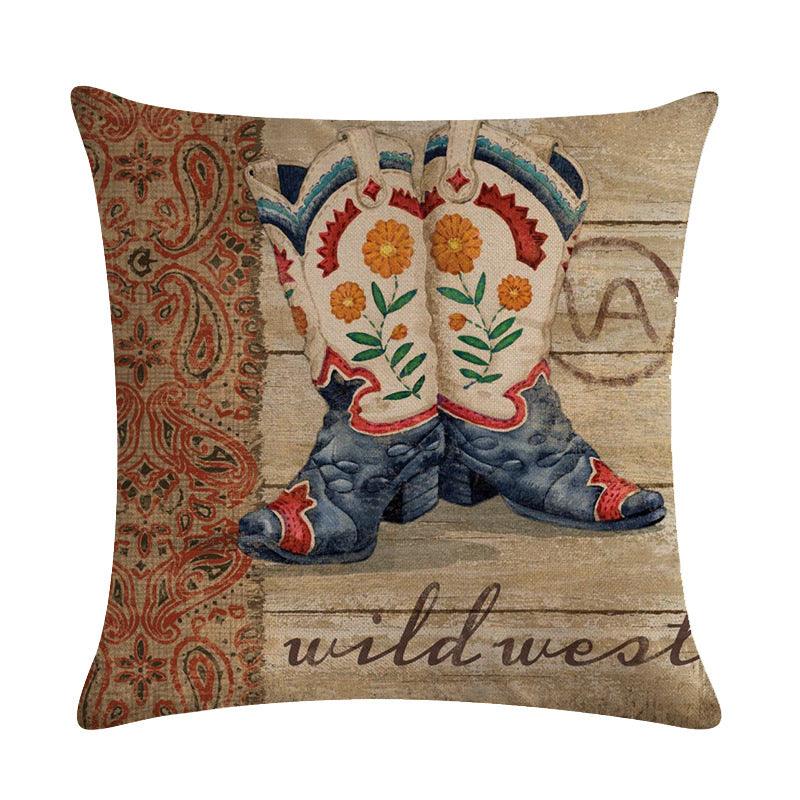 Wild West Throw Pillow Covers - Amazitshop