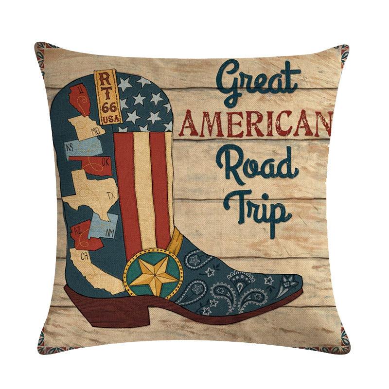 Wild West Throw Pillow Covers - Amazitshop