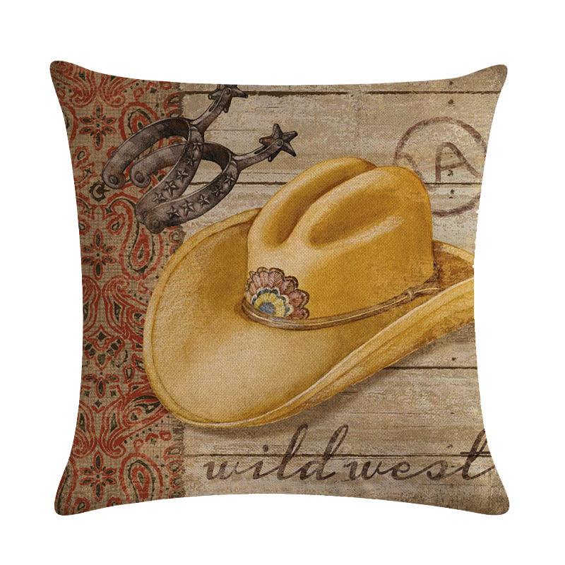 Wild West Throw Pillow Covers - Amazitshop