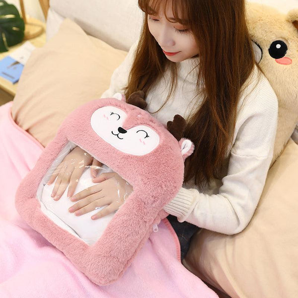 Winter cartoon warm hand pillow - Amazitshop
