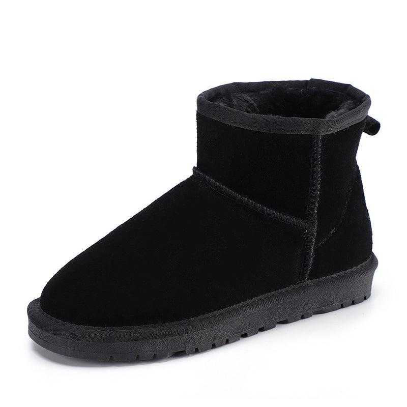 Winter Non - slip Bread Low Top Flat Cotton Shoes - Amazitshop