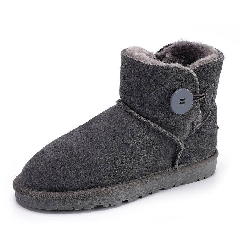 Winter Non - slip Bread Low Top Flat Cotton Shoes - Amazitshop