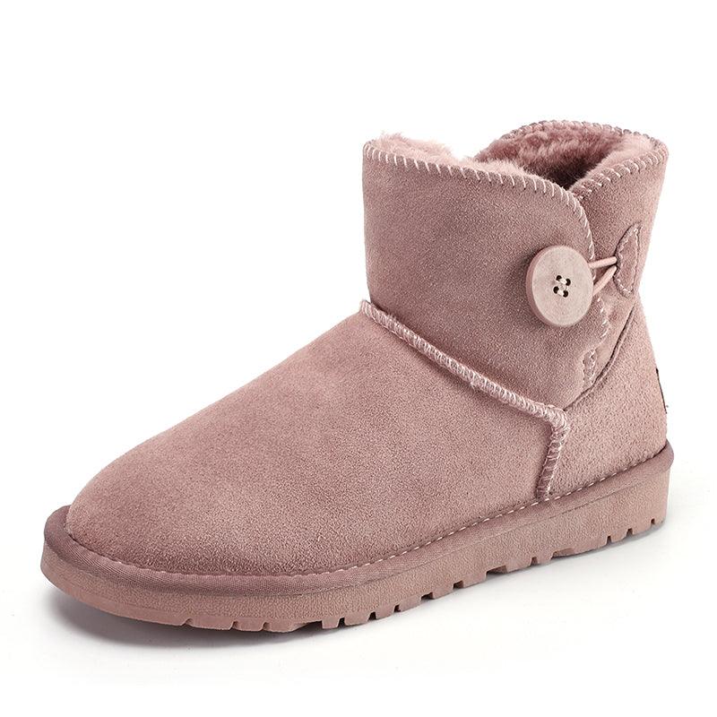 Winter Non - slip Bread Low Top Flat Cotton Shoes - Amazitshop